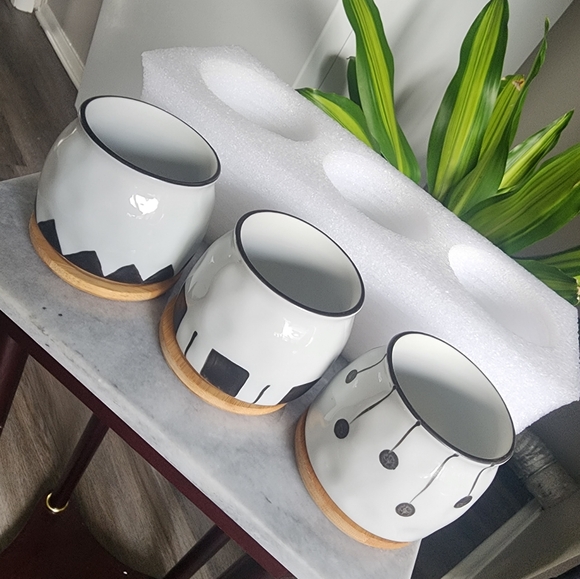 New 3 small pots - Picture 1 of 7